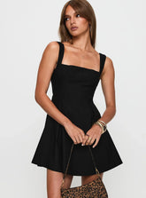 Xanthus Mini Dress Black